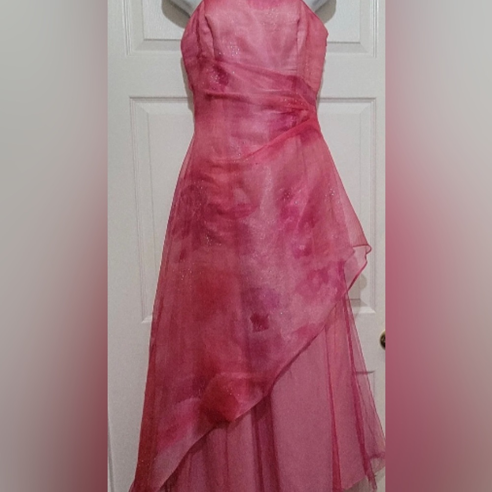 De Laru Collection Pink Formal Prom Dress
